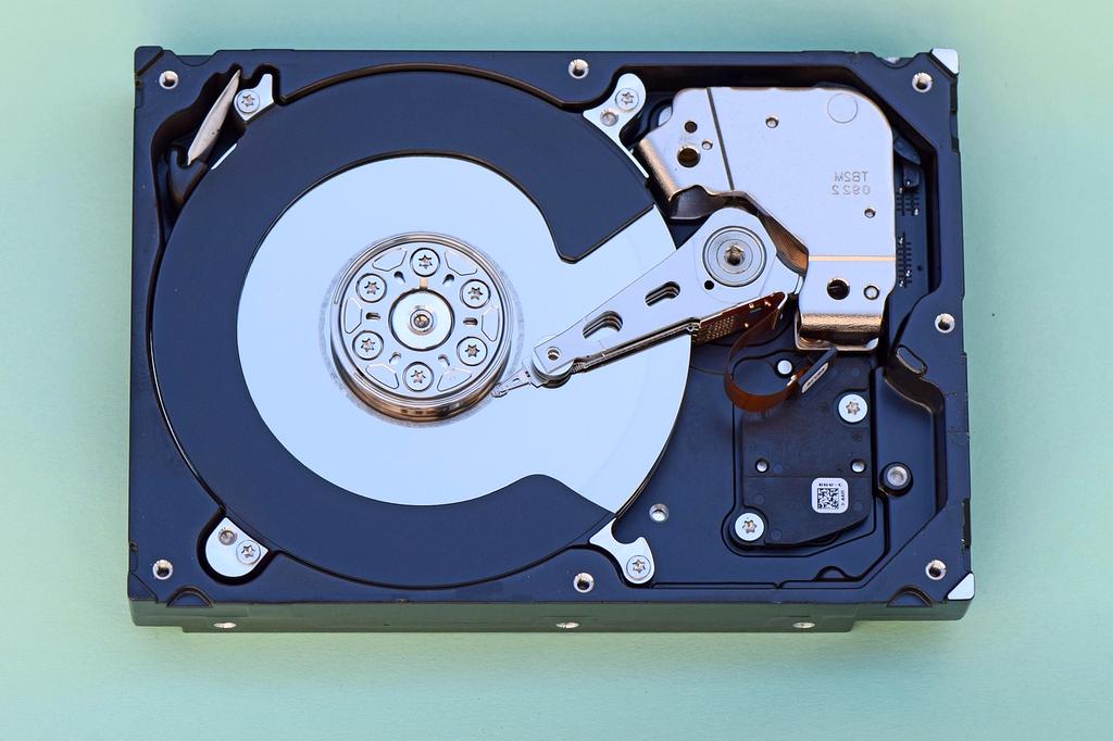 Family photos and digital memories being safely backed up